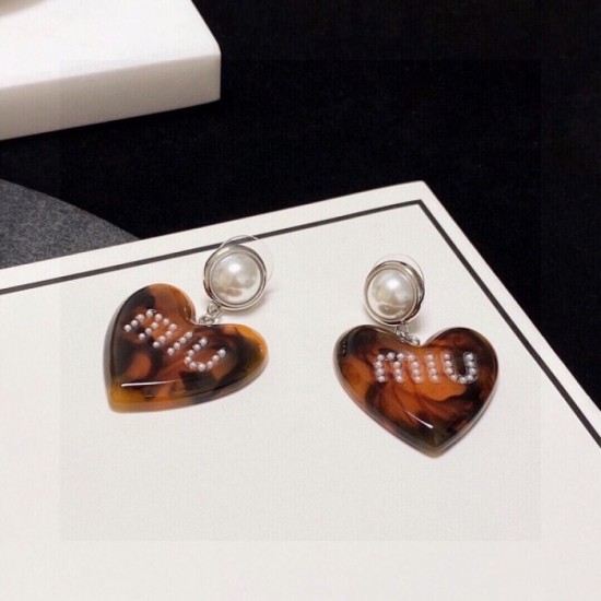 Fashionable Style Earrings 2023SS MIU MIU Miu Miu Fashionable Style Earrings 2023SS MIU MIU Miu Miu